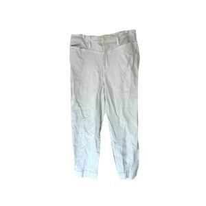 Madewell Light Blue Morning Mist Slim Emmett Tapered‎ Cropped Pants Size 31